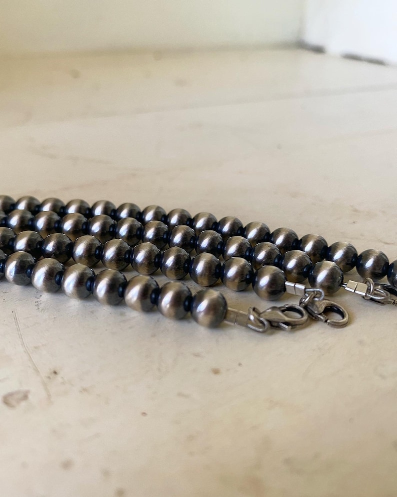 Navajo Pearl Necklace Extenders, 3mm, 4mm, 5mm, 6mm, 7mm, 8mm Etsy