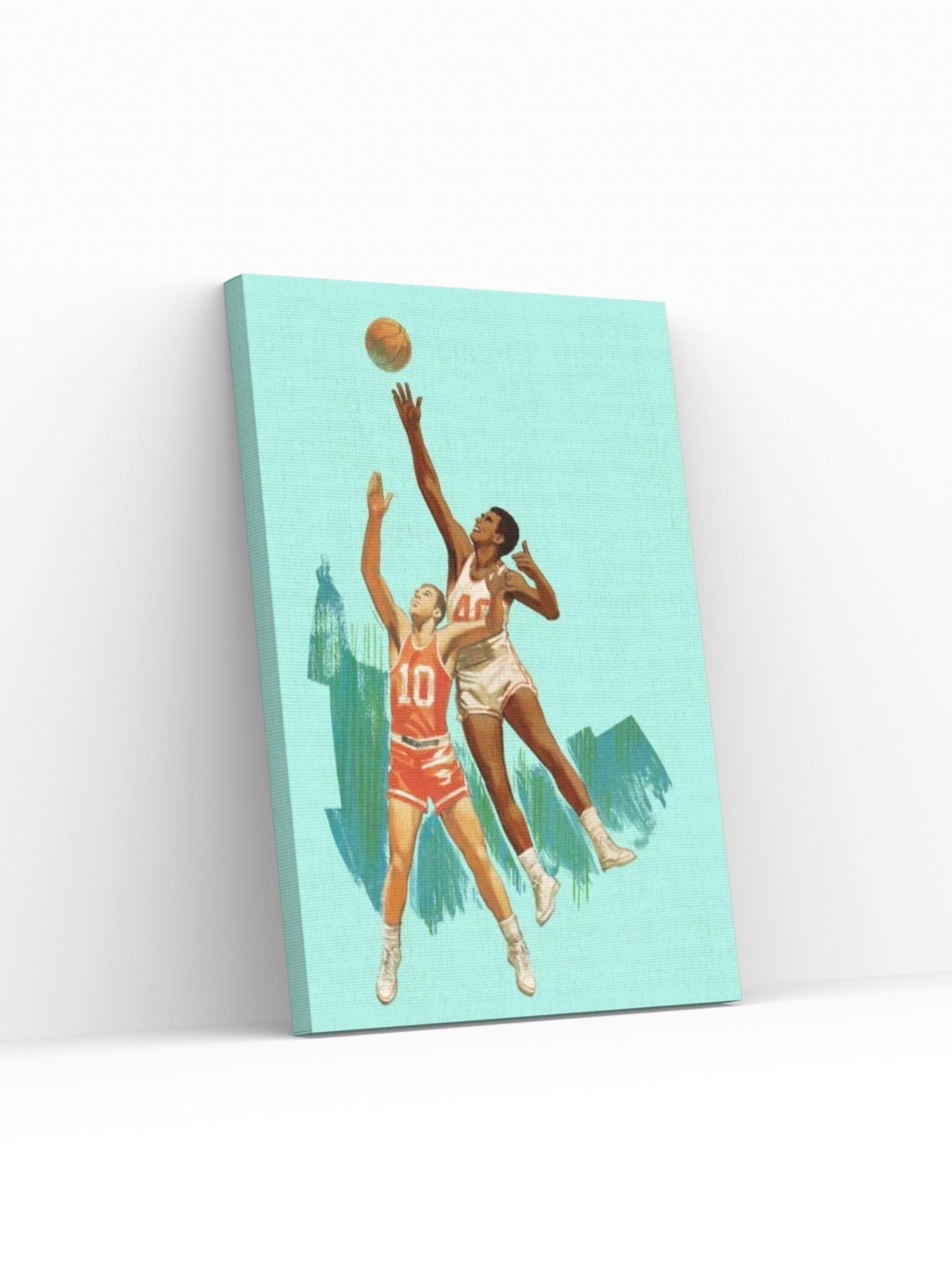Vintage Basketball Wall Art Iconic Poster Digital Download Etsy