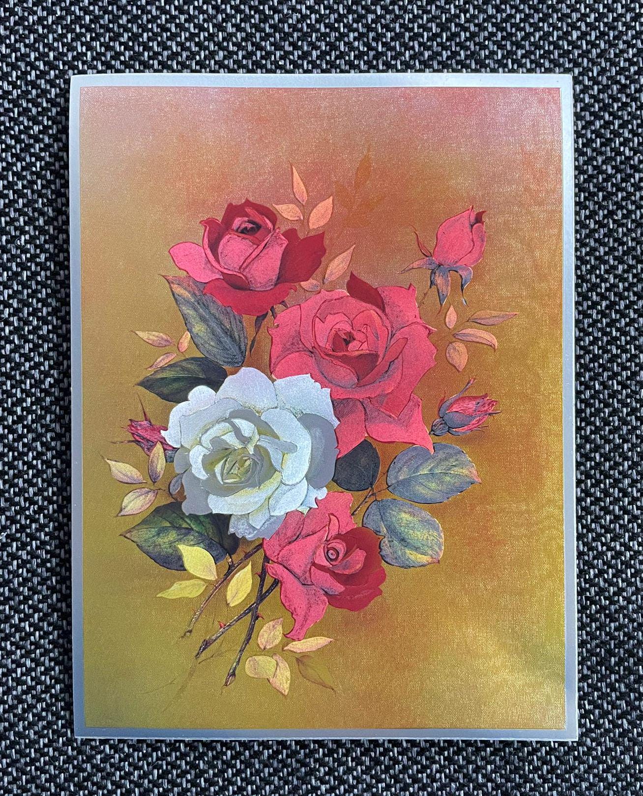 【新品・未使用】DUFEX 英国製 エッチングアート 春の花 Dufex prints england - Etsy 日本