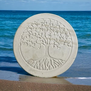 Stepping Stone - Tree of life -  10&quot;  Round - Concrete Paver | Mother&#39;s Day Gift | Gift For Her | Gifts For valentines day last minute