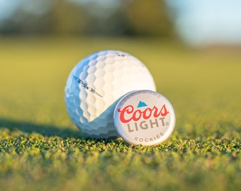 Bottle Cap Golf Ball Marker: Handcrafted Unique Golf Gift