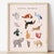 Pastel Educational Posters Set of 8 Montessori Prints Watercolor Kid ...