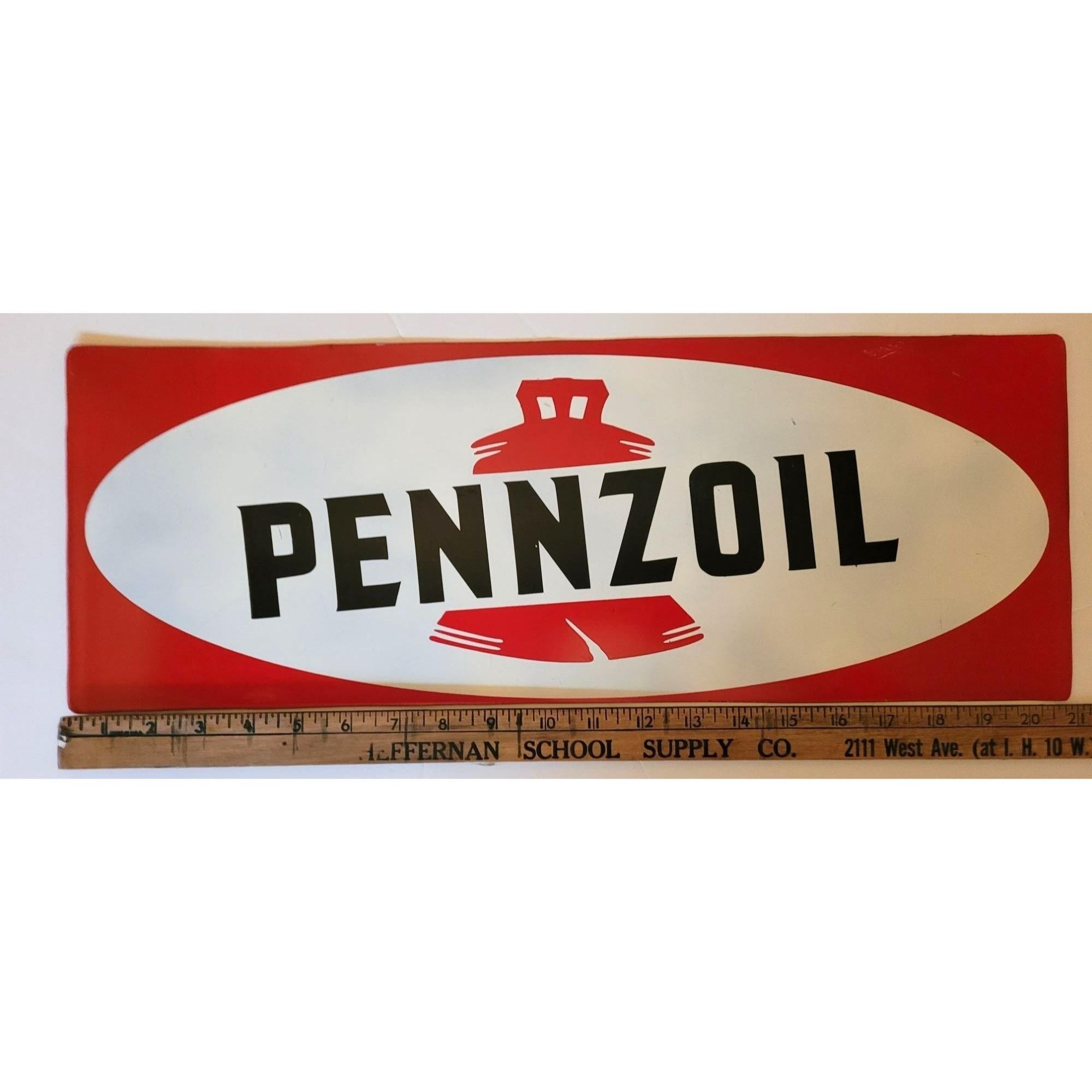 PENNZOIL ヴィンテージ電光看板 No Reserve: Neon Pennzoil Sign for sale on BaT Auctions - ending