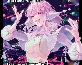 Fracture Foil Holo Proxy Card - Starfield Vocalist - Gloss Finish