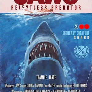 Jaws Mtg Proxy - Etsy