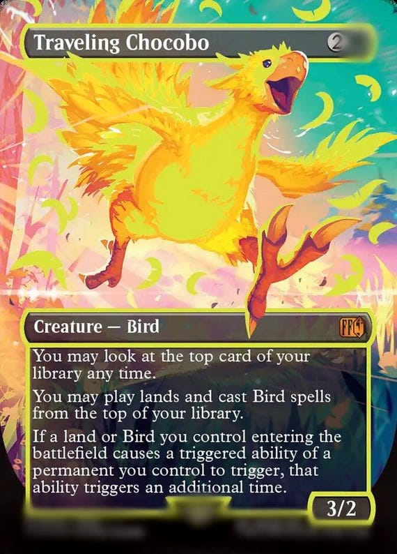 Traveling Chocobo [proxy/orica] - Etsy