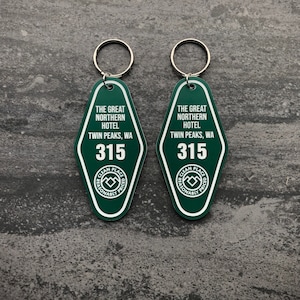 Twin Peaks Keychain - The Great Northern Hotel