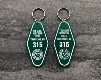 Twin Peaks Keychain - The Great Northern Hotel