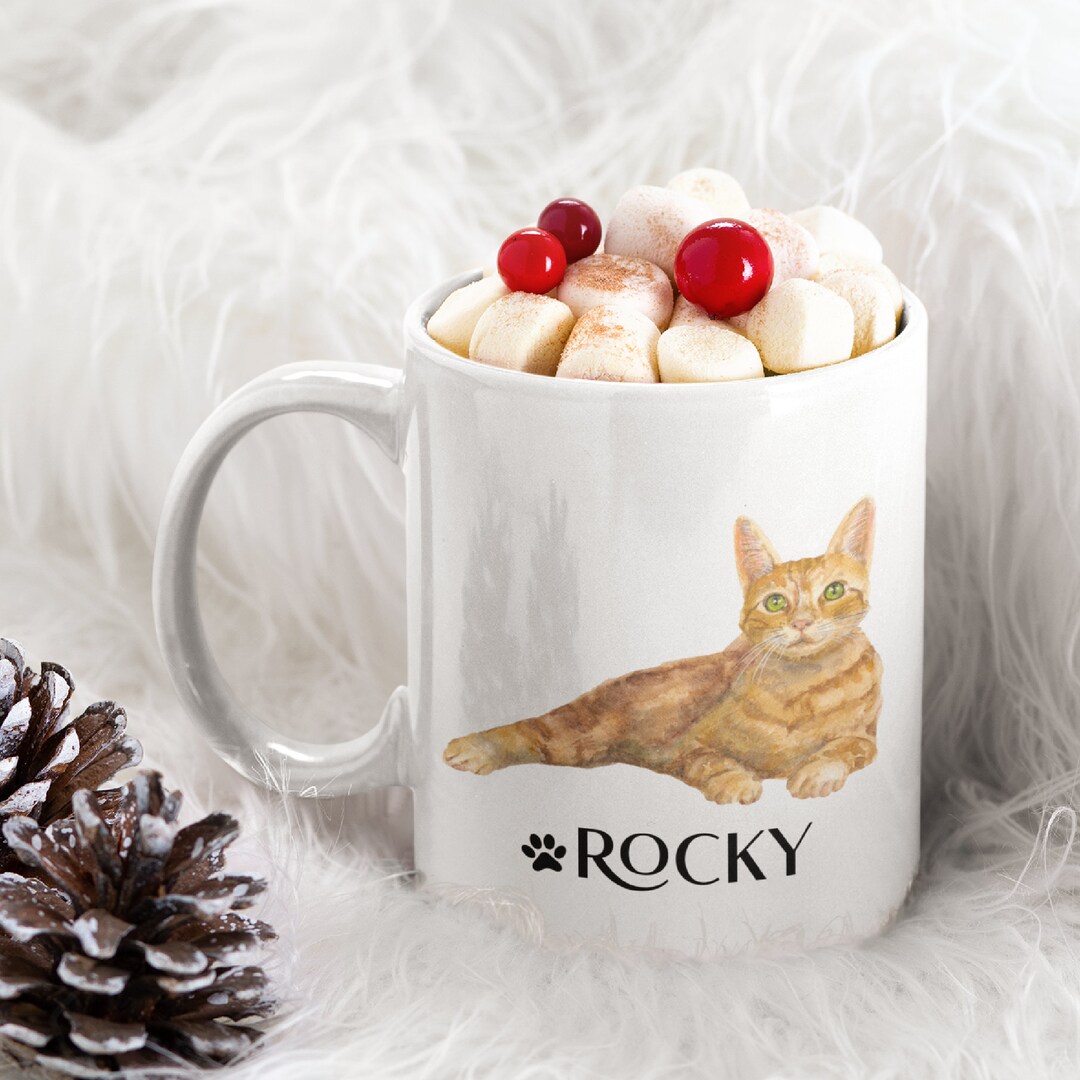 Orange Cat Mug Orange Cat Gifts Orange Cat Coffee Mug Orange Cat Cup