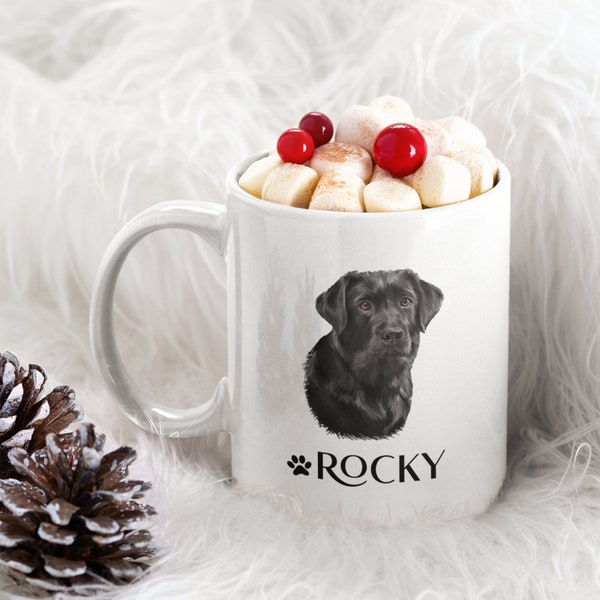 Black Lab Mug Black Lab Gifts Black Lab Mom Gift Black Lab Coffee Mug Black Lab Mug Black Lab Cup Dog Owner Gifts Personalized Dog Mug