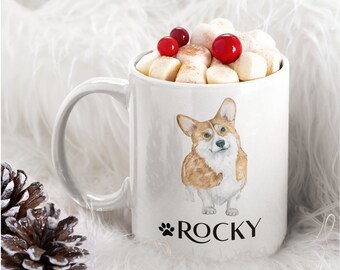 Corgi Mug Corgi Gifts Corgi Mom Gift Corgi Coffee Mug Corgi Mug Corgi Cup Dog Owner Gifts Personalized Dog Mug