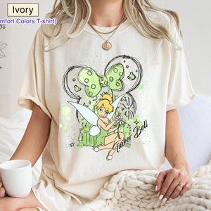 Disney Water Colors Tinker Bell Shirt, Tinkerbell Neverland Shirt, Disney Vacation Tee, Disney Princess, Disneyworld Shirts