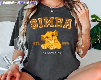 Simba Est 1994 The Lion King Shirt, Mufasa The Lion King Shirt, The Lion King Movie Shirt, Disney The Lion King Tee, Disney Floral Tee
