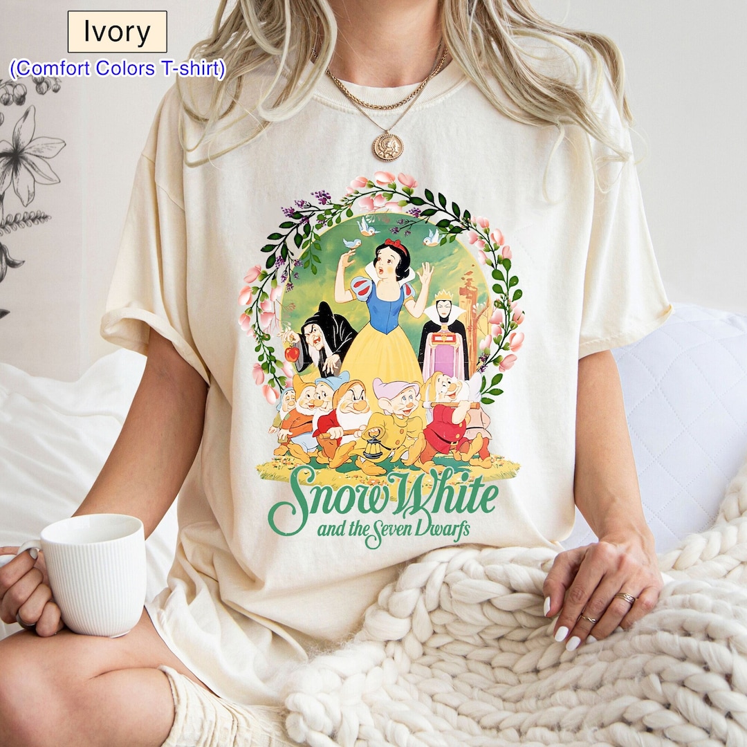 Snow White and the Seven Dwarfs Shirt, Snow White Shirt, Seven Dwarfs ...