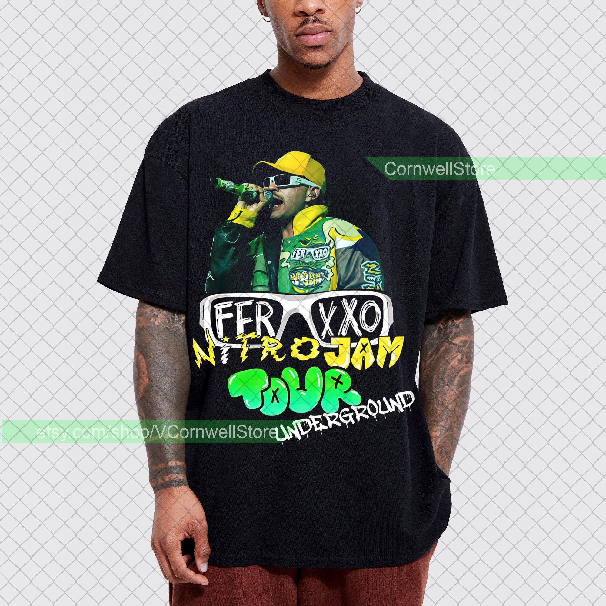 Discover Camiseta Feid Ferxxo Tour 2023 Feliz Cumpleaños Ferxxo Album Merch para Hombre Mujer