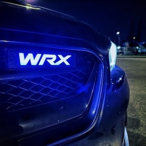 WRX Custom LED Grill Badge WRX Sti Rgb - Etsy