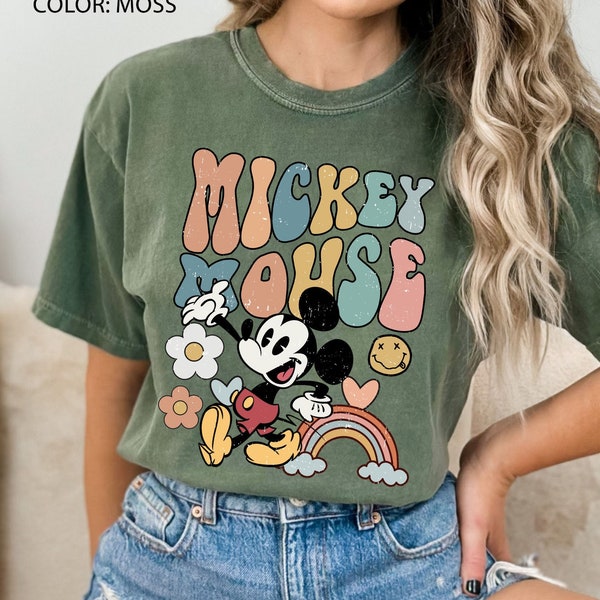 Disney Classic Mickey Mouse Shirt, Vintage Mickey Mouse Sweatshirt, Disney Classic Mickey Sweater For Woman, Mickey Nirvana Shirt