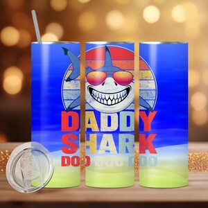 daddy shark tumbler #113