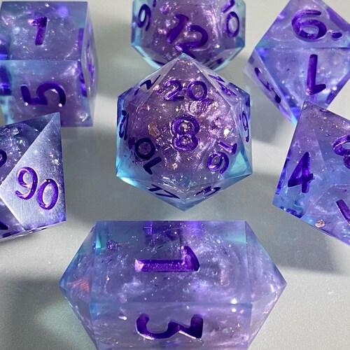 Custom Commission Polyhedral Dice Etsy