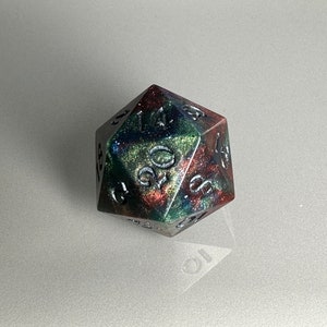 Shadowed Festivities Dice (Single d20)