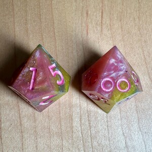 Bubblegum and Spice Dice (2d10 Percentile Pair)