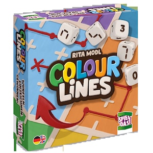 Color Lines passionnant Roll & Write, jeu de dés pour toute la famille image 1