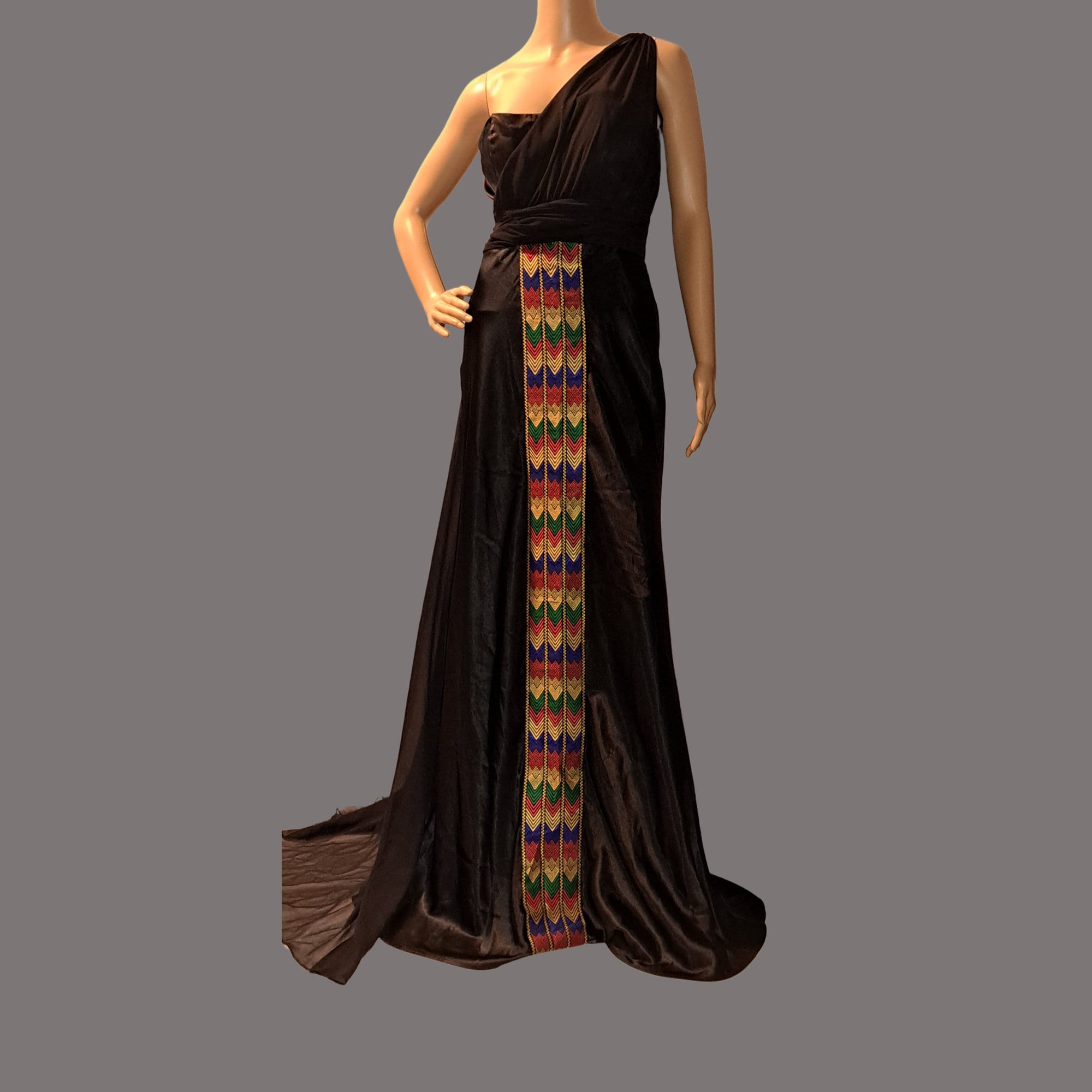 Ethiopian Black Traditional Dress - Etsy
