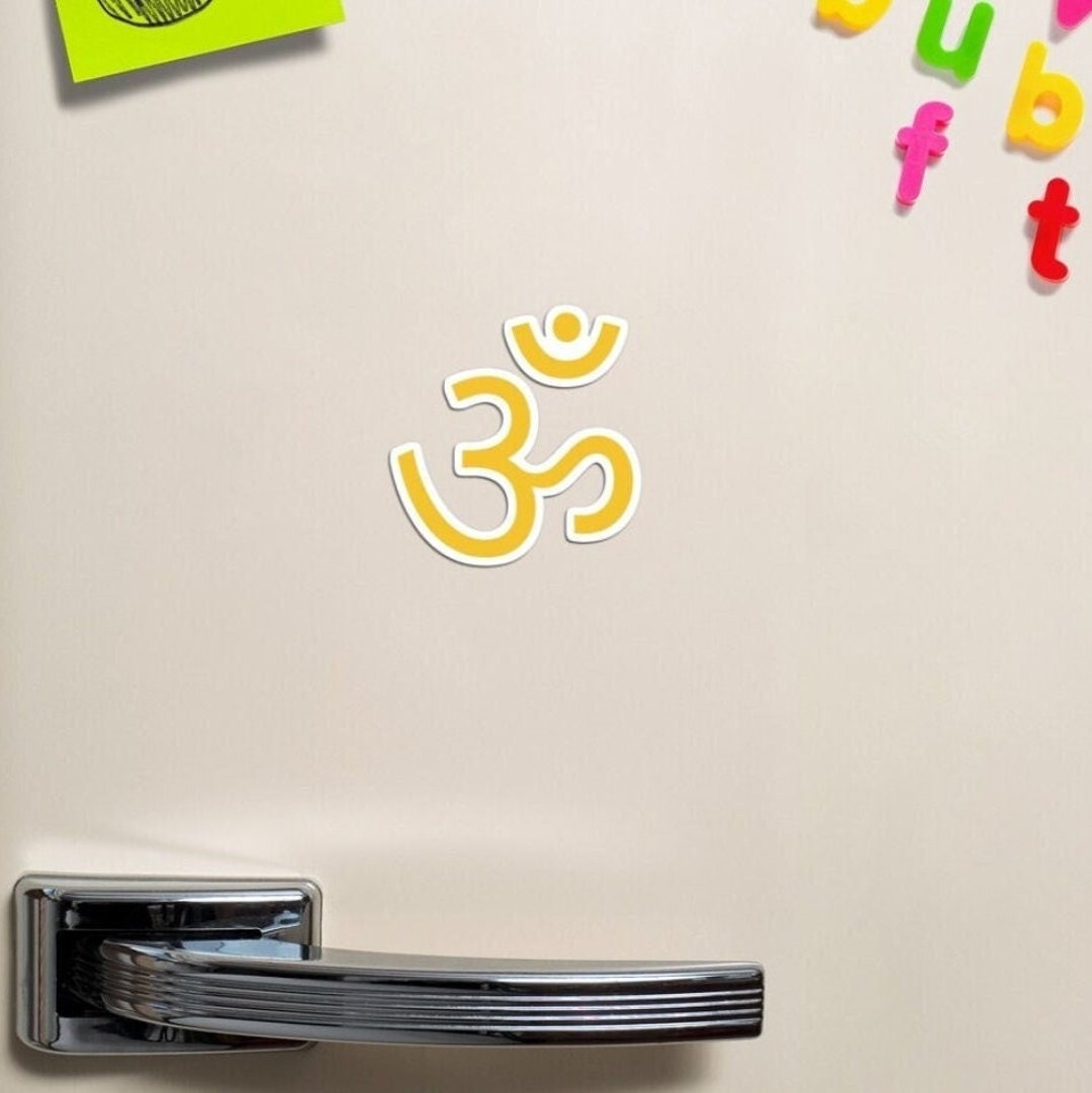 Om Symbol Wall Art 5 Color Bundle Hindu Religion Poster Etsy