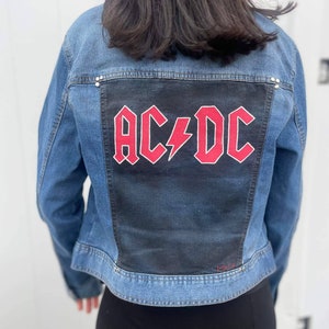 Hand-painted Graphic Denim Jacket