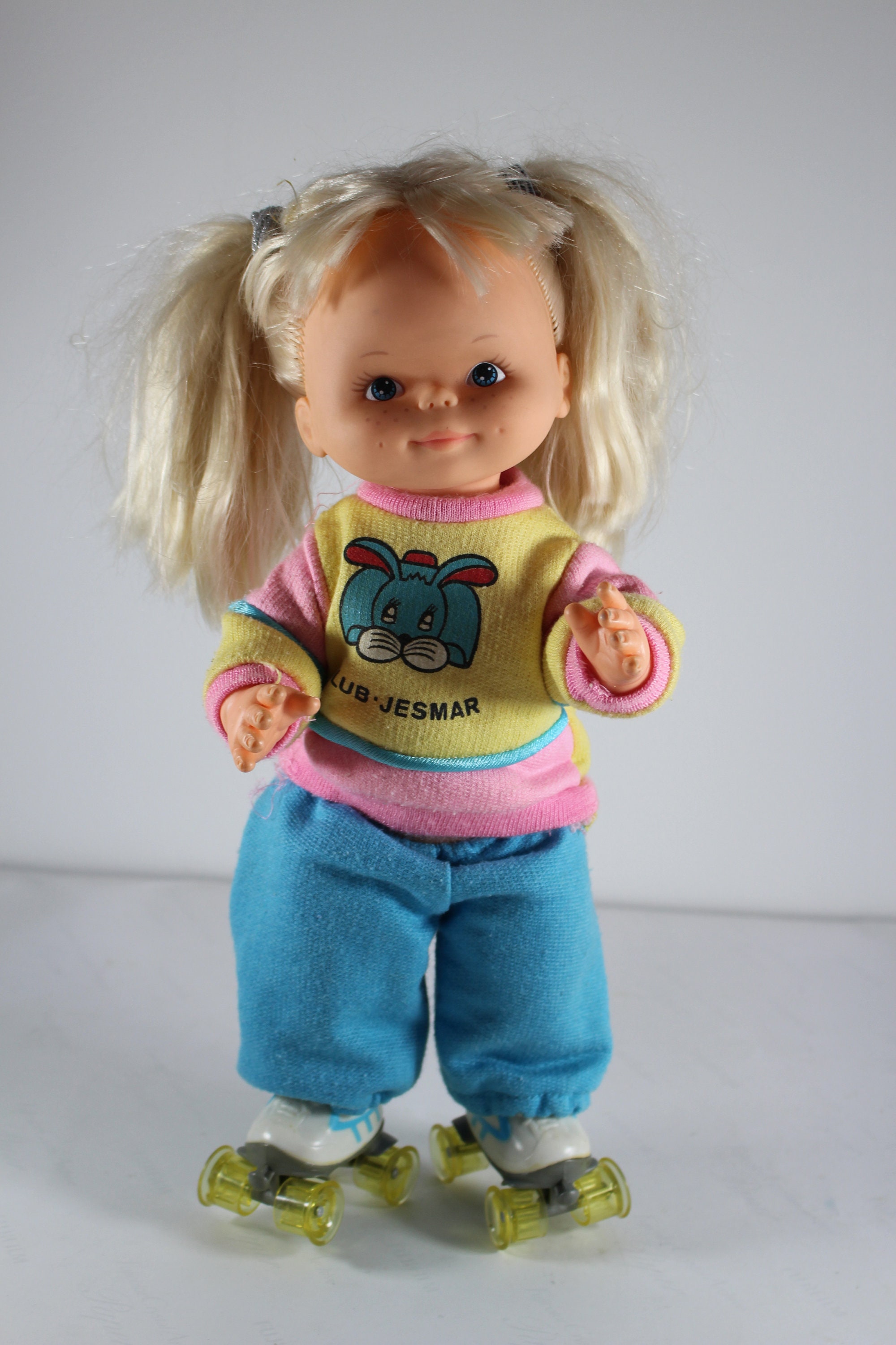 Jesmar Doll Roller Skates Roly 1986 Etsy