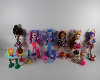 Enchantimals Set of 11 with their animals