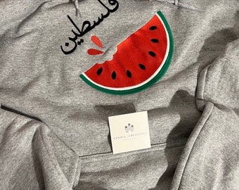 Watermelon embroidered sweater
