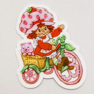 80s Strawberry Shortcake sticker retro Permanent Decal