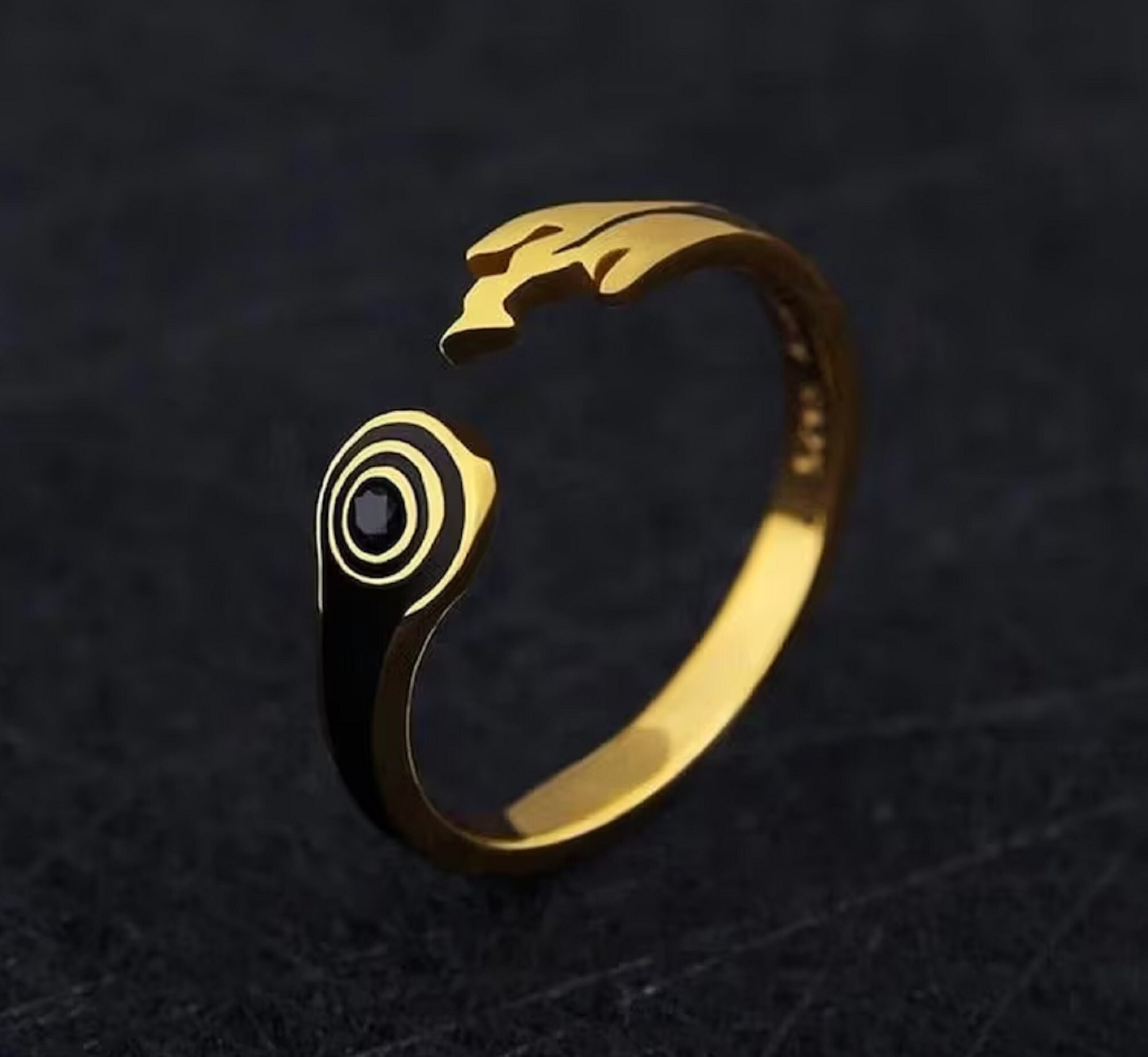 Yisam Anime Demon Slayer Cosplay Ring Kimetsu No Yaiba Tanjirou