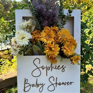 Custom Wedding Flower Box, Baby Shower Floral Boxes, Bridal Shower ...