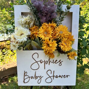Custom Wedding Flower Box, Baby Shower Floral Boxes, Bridal Shower ...