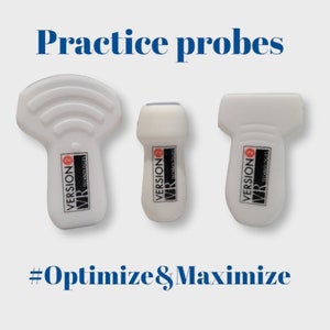 Ultrasound practice probes by Version2 VR