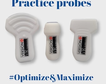 Ultrasound practice probes by Version2 VR