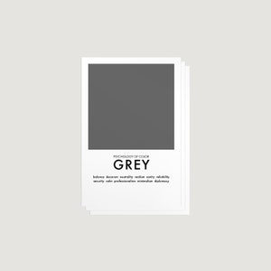 Postkartensets | Kunst und Design | Farbtheorie | Psychologie der Farbgebung | Monochrome | Grafik design | Minimalistisches Design | Mid Century