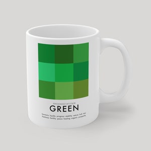 Design Mug | Coffee Mug | Tea Mug | Gift for Designer | Coffee Gift | Tea Gift | Psychology of Color | Graphic Design | Minimalist Design