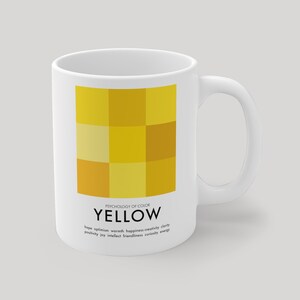 Design Mug | Coffee Mug | Tea Mug | Gift for Designer | Coffee Gift | Tea Gift | Psychology of Color | Graphic Design | Minimalist Design