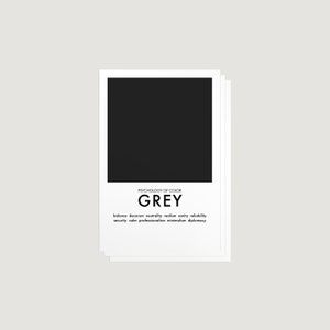 Postkartensets | Kunst und Design | Farbtheorie | Psychologie der Farbgebung | Monochrome | Grafik design | Minimalistisches Design | Mid Century