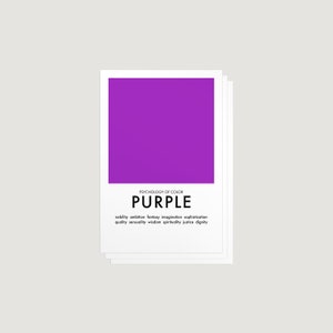 Postkartensets | Kunst und Design | Farbtheorie | Psychologie der Farbgebung | Monochrome | Grafik design | Minimalistisches Design | Mid Century
