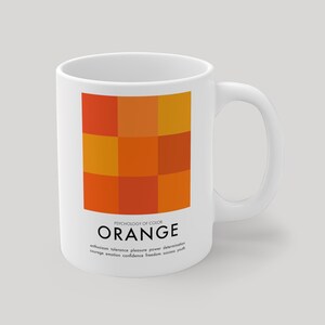 Design Mug | Coffee Mug | Tea Mug | Gift for Designer | Coffee Gift | Tea Gift | Psychology of Color | Graphic Design | Minimalist Design