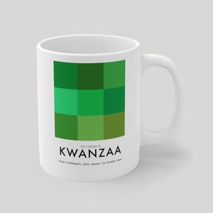 Design Mug | Coffee Mug | Tea Mug | Gift for Designer | Coffee Gift | Holiday Mug | Psychology of Color | Graphic Design | Kwanzaa Gift