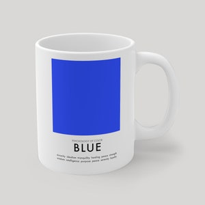 Design Mug | Coffee Mug | Tea Mug | Gift for Designer | Coffee Gift | Tea Gift | Psychology of Color | Graphic Design | Minimalist Design