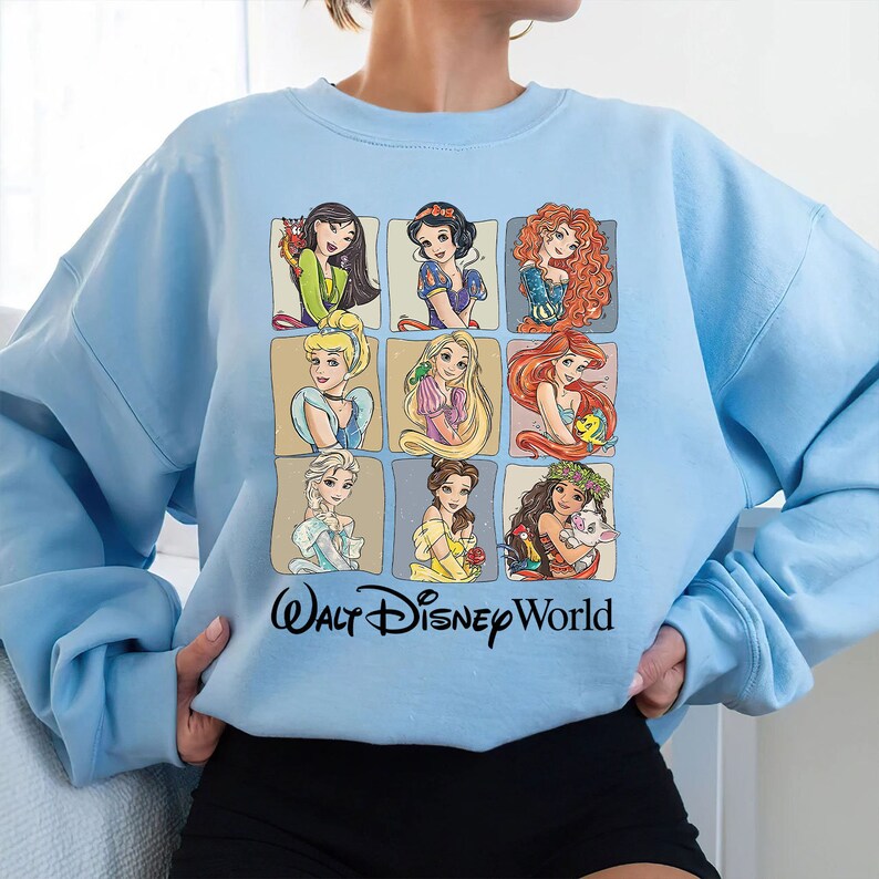 Retro Disney Princess Shirt Princess Shirt Disney Balloon Shirt