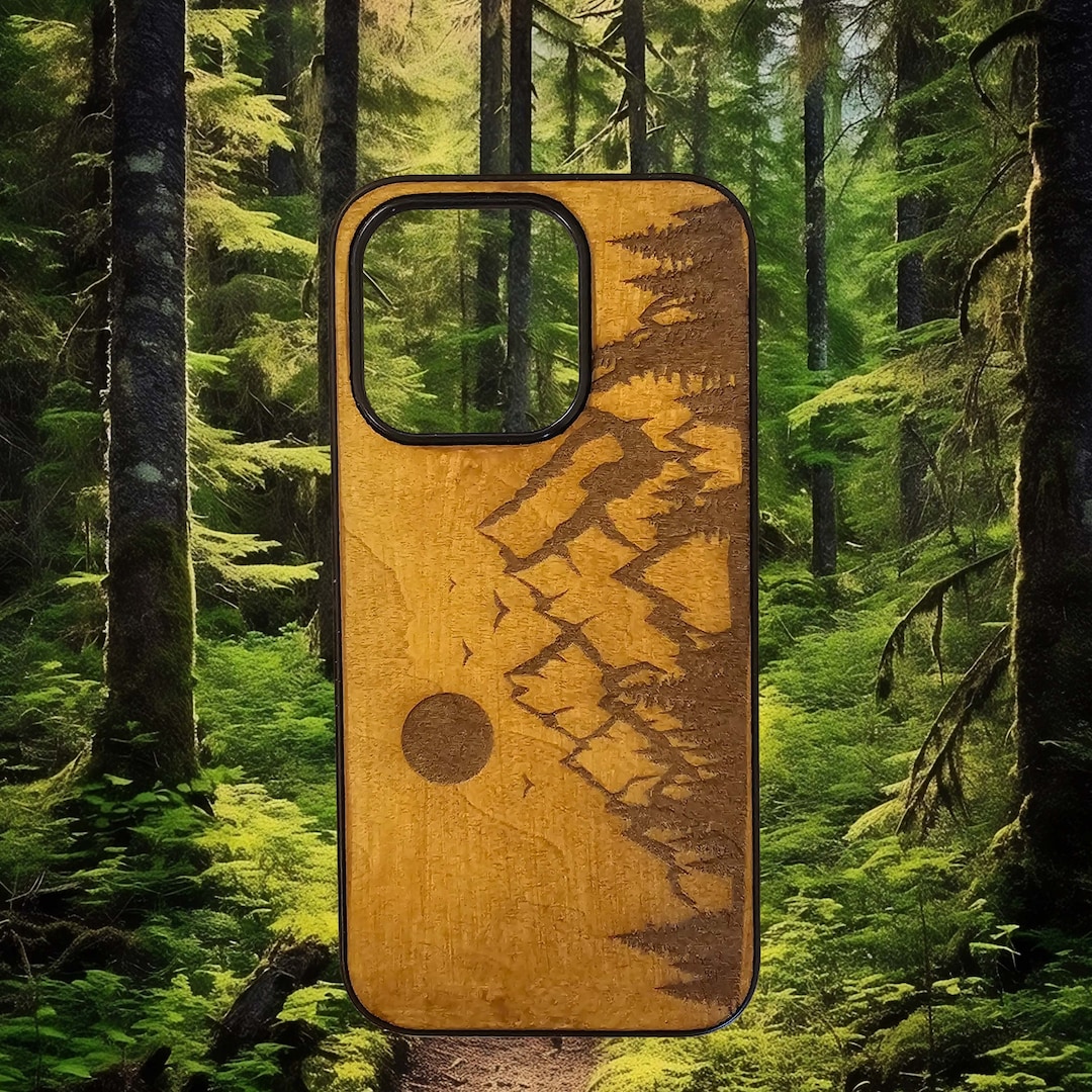 Real Wood iPhone Cases Nature Inspired Phone Case Adventure Phone Cases