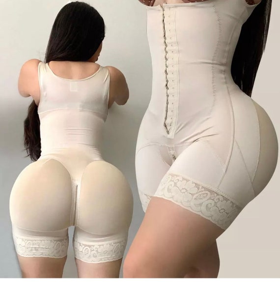 Premium Colombian Shapewear - Shapewear for women butt lifter Girl Short Buttocks  Lift Strapless Liposuccion Mejoria Si Beige at  Women's Clothing store