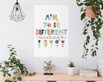 Be Different Poster